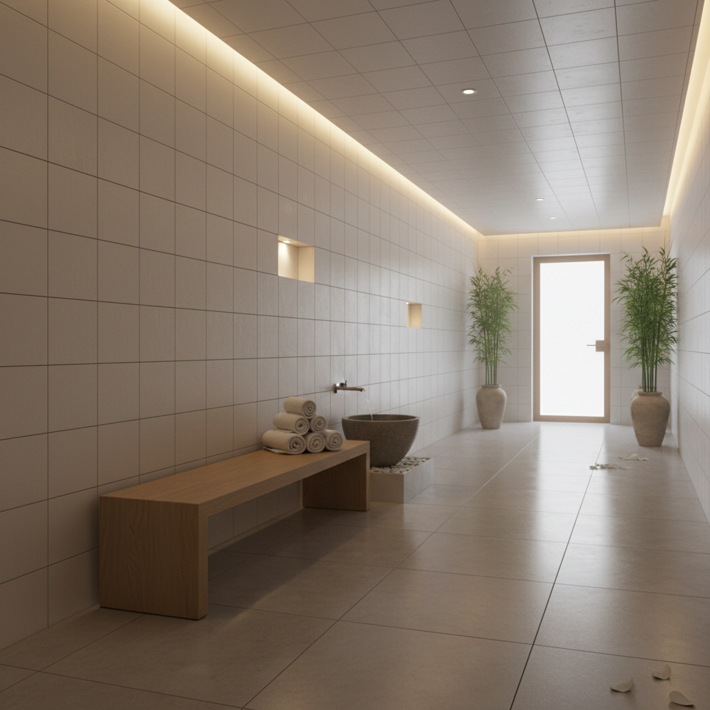 Zen White in Wellness Spaces