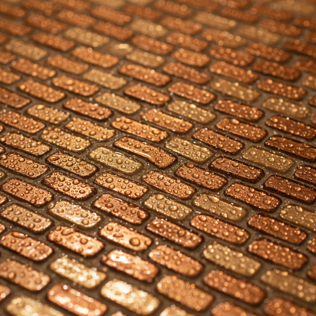 Warm Copper Underfoot