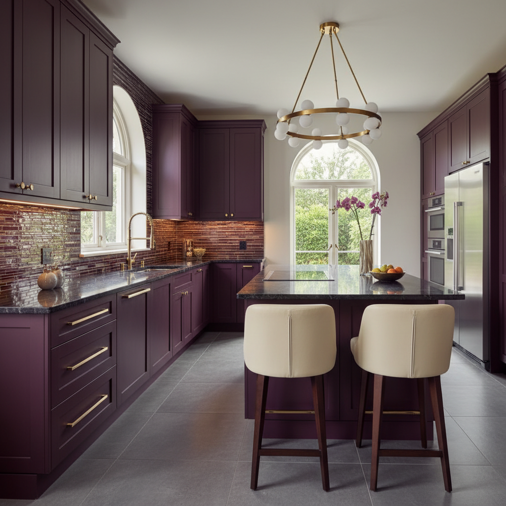 Mahogany Drift in the Kitchen