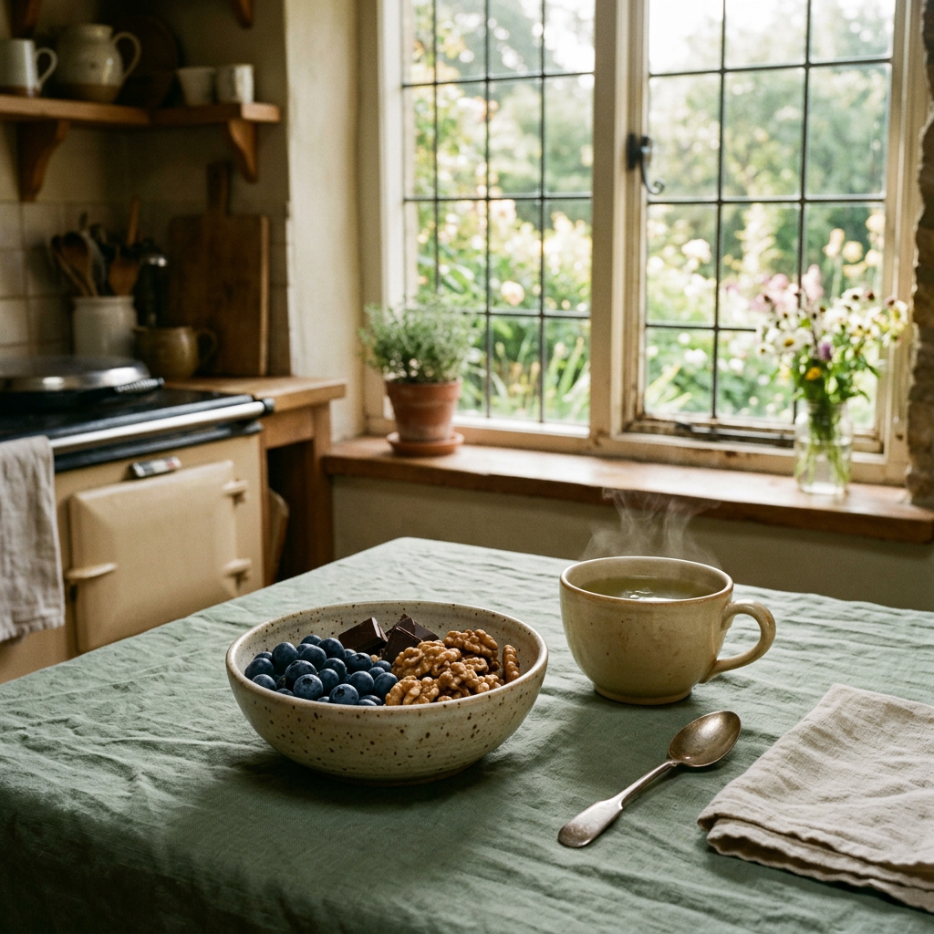 Blueberries, walnuts and green tea — cellular health foods