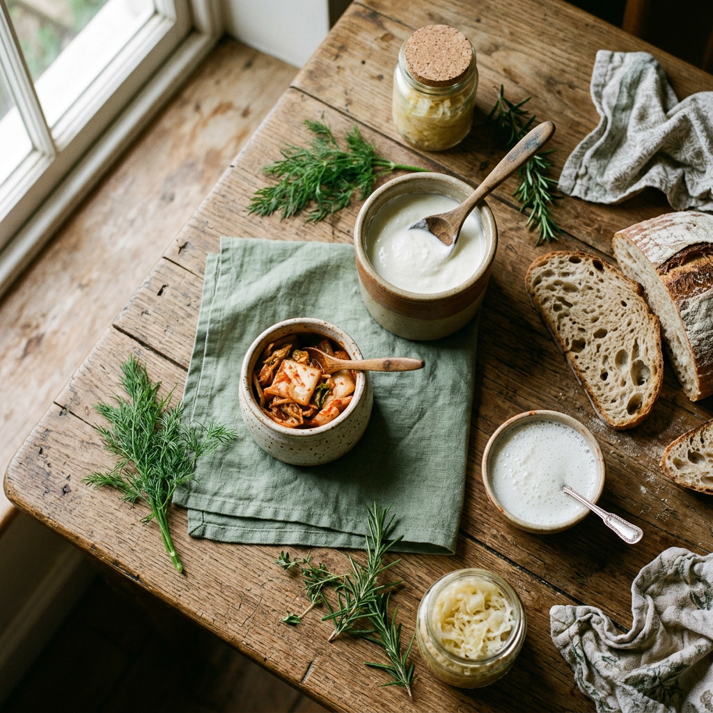 Fermented foods for gut health and hormone balance