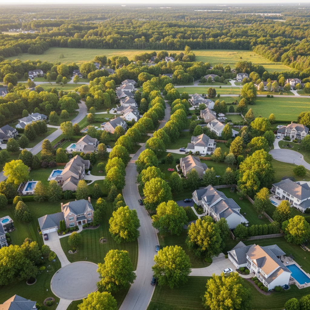 Aerial neighborhood