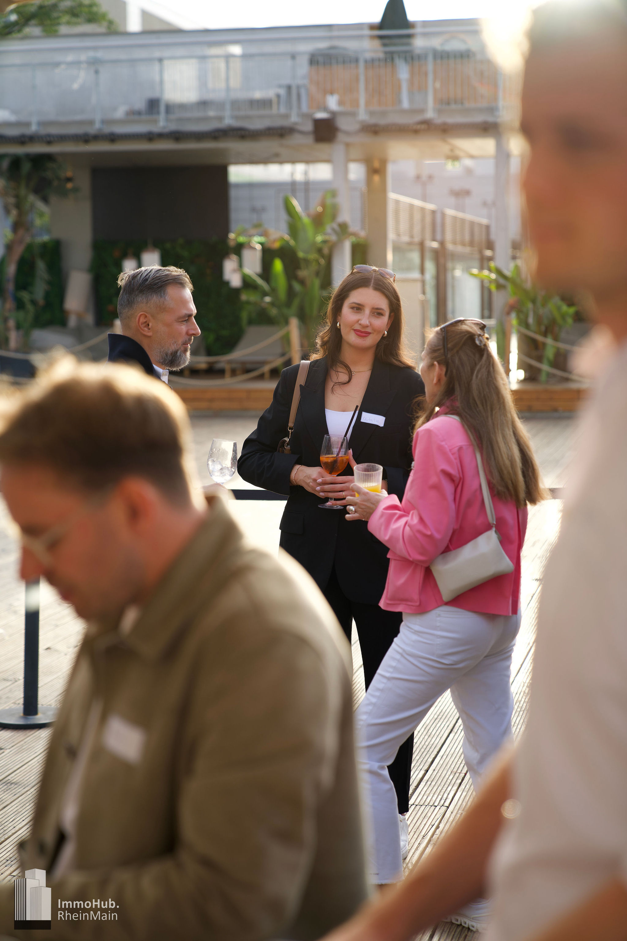 Networking beim ImmoHub RheinMain Expertenspecial in Frankfurt