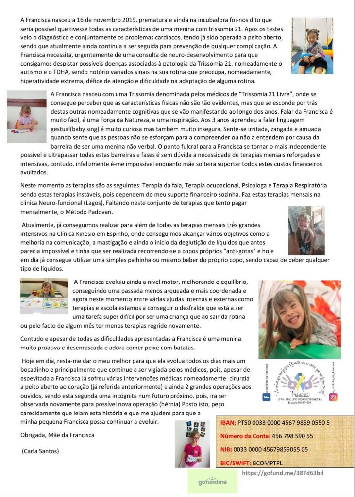 Carta Aberta - A história da Francisca