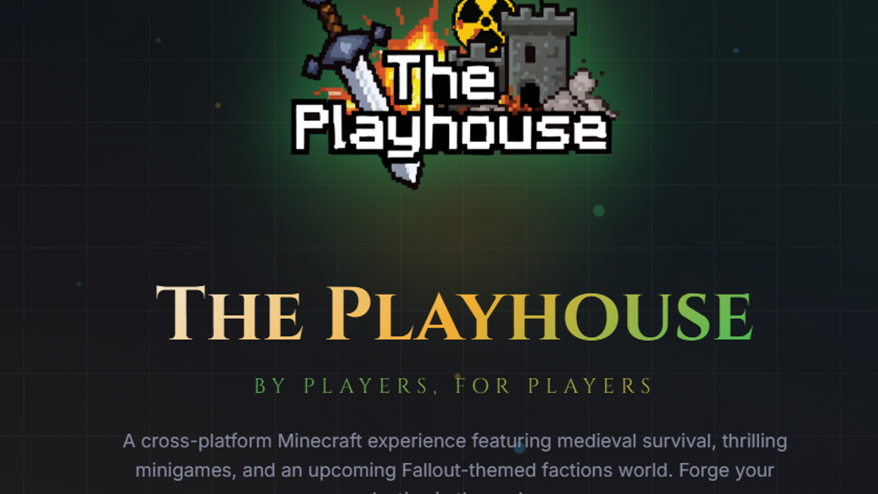 playhouse site template preview