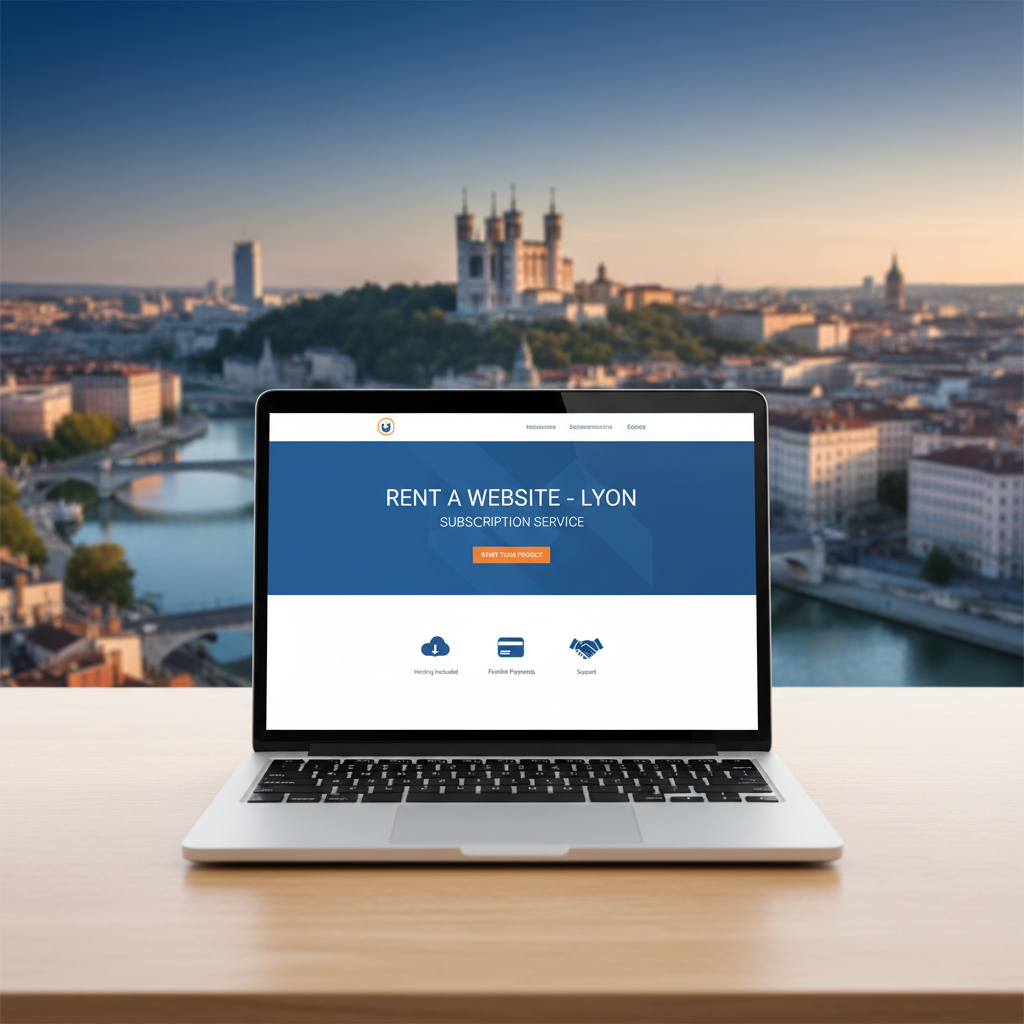 Location de site internet à Lyon : votre site pro dès 59€/mois