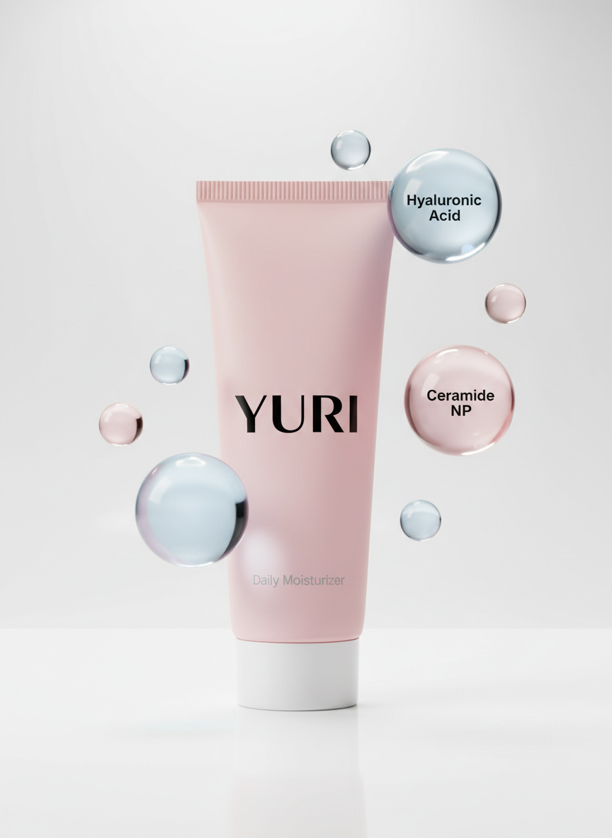 YURI product with ingredients