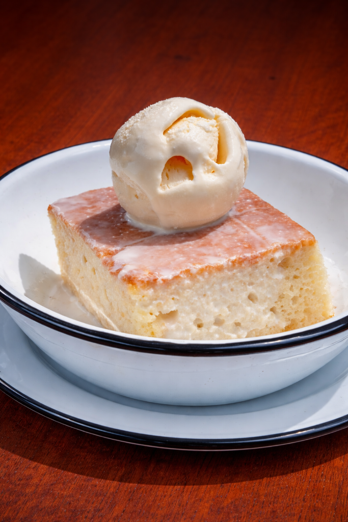 5 Leches Cake (add vanilla ice cream)