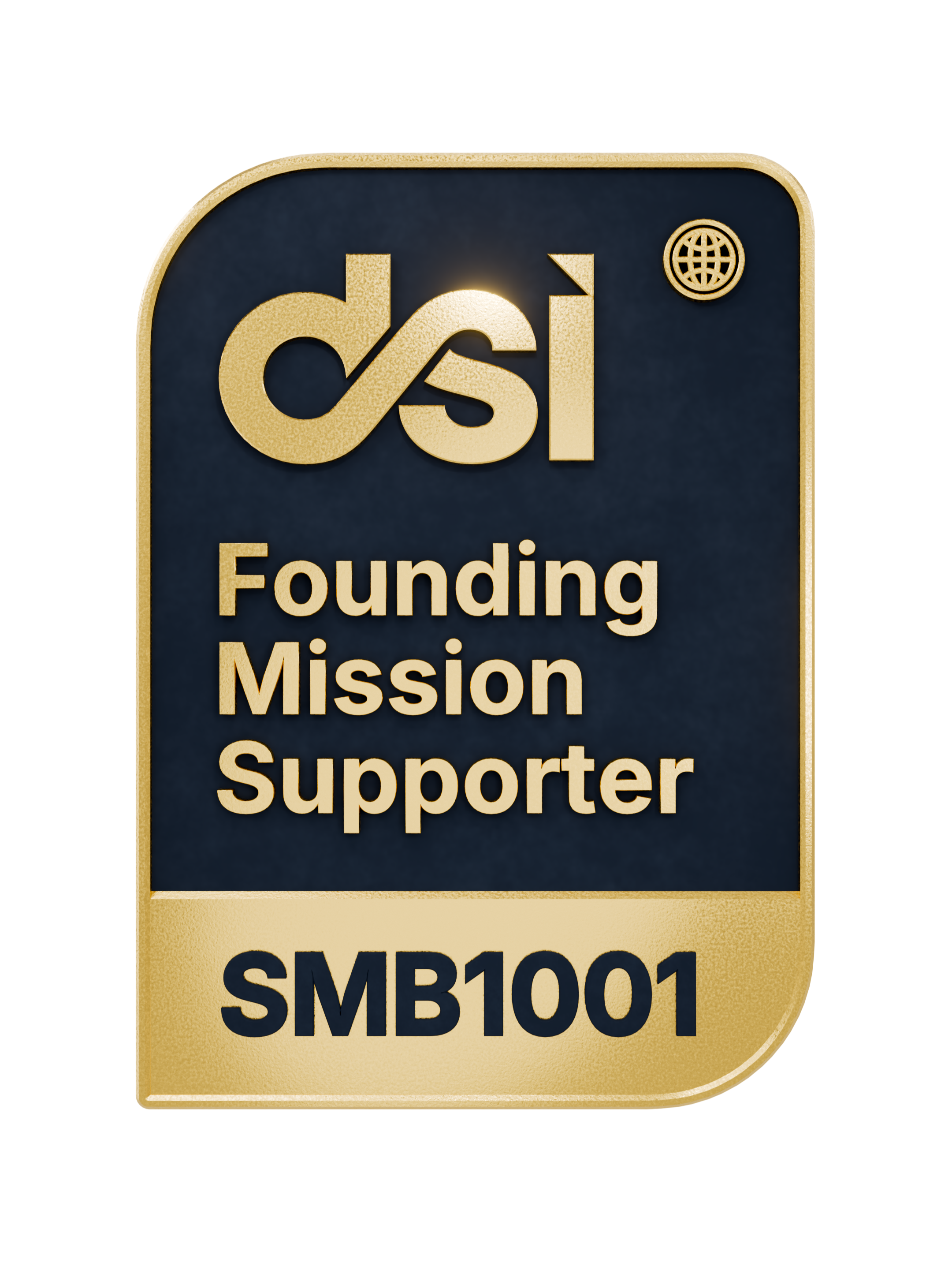 SMB1001 Founding Mission Supporter badge, Real Bytes Member No. 0000026