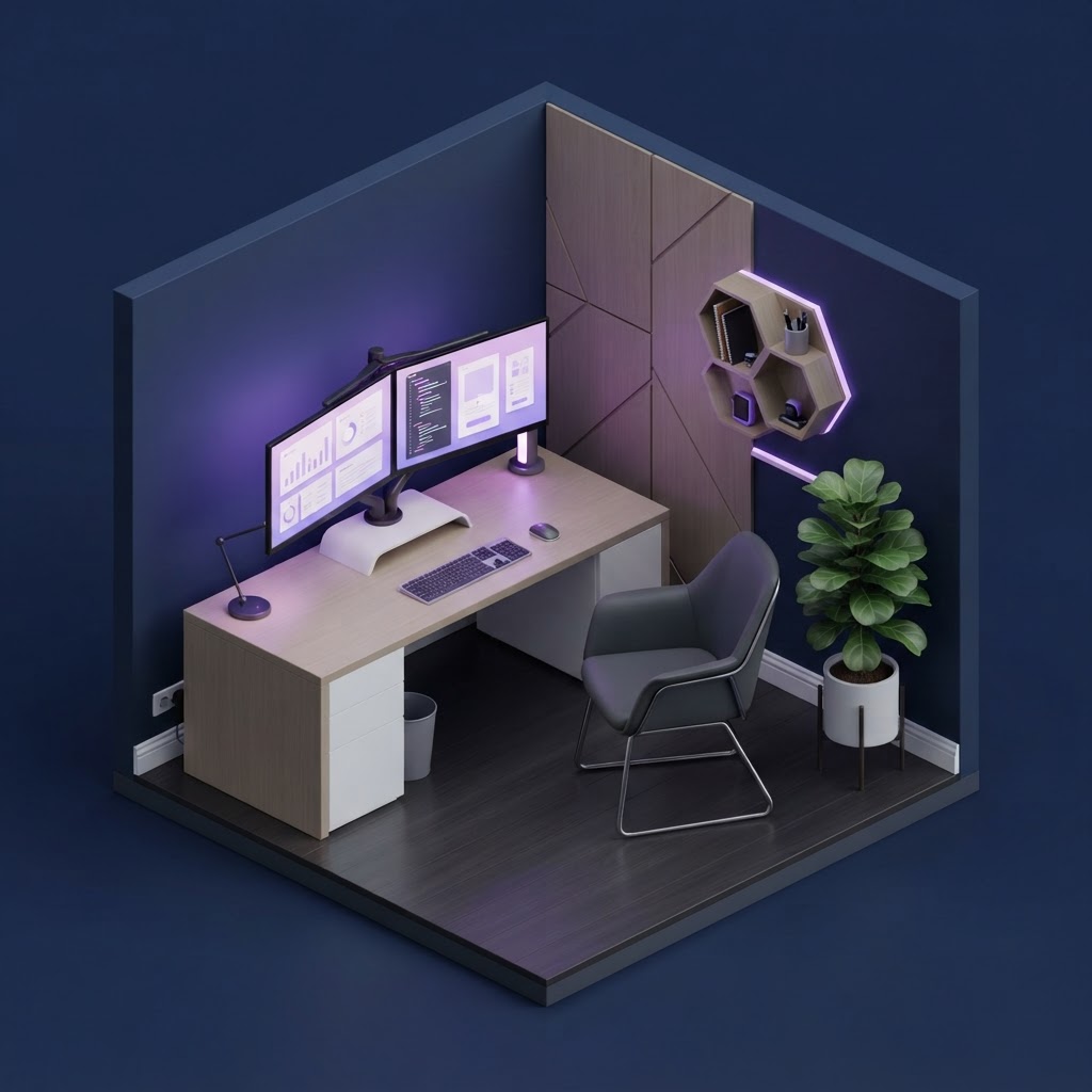 Step inside the office