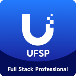 Ubiquiti UFSP - UniFi Full Stack Professional certification badge