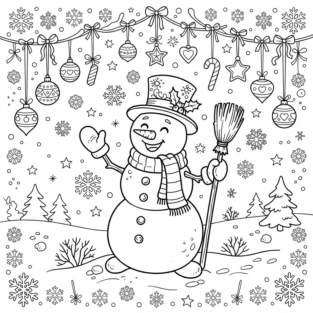 Seasonal Fun sample coloring page