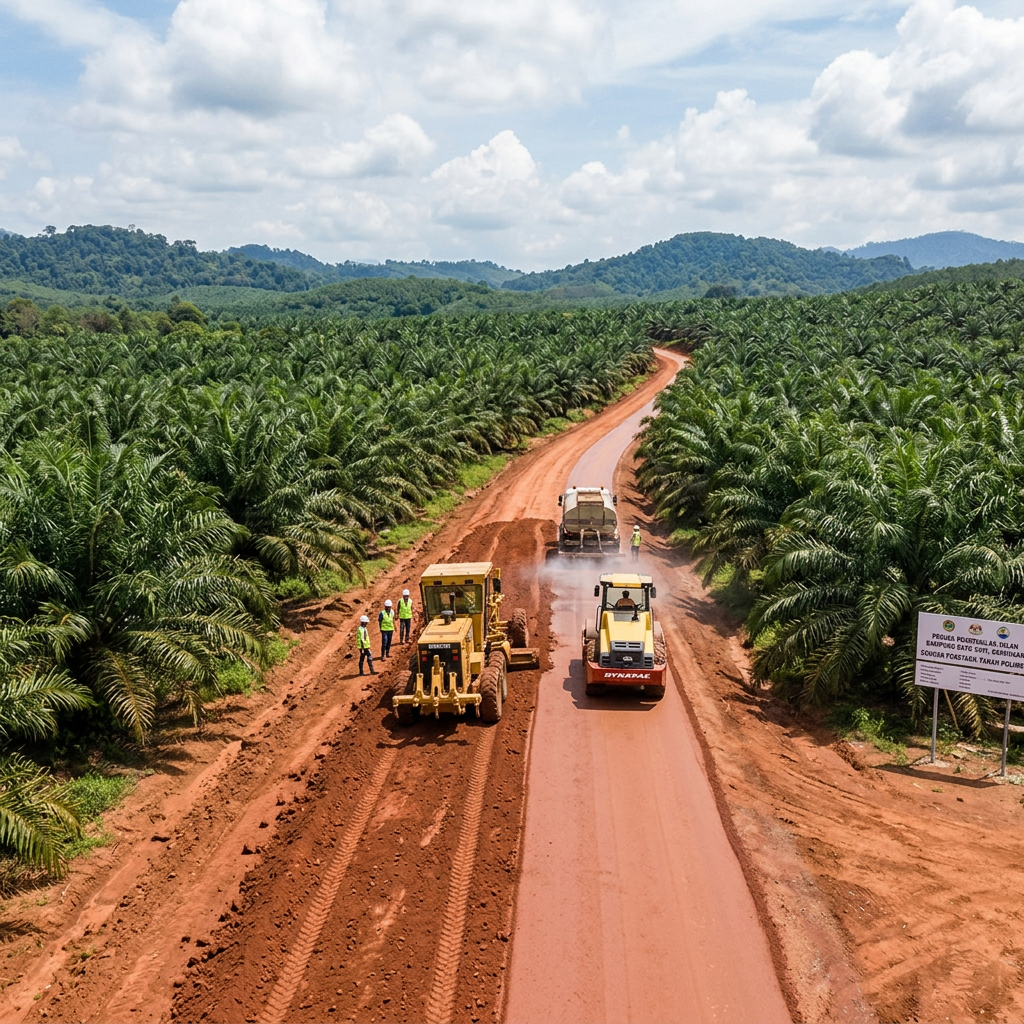 Road Works — Batu Sapi, Sandakan, Sabah