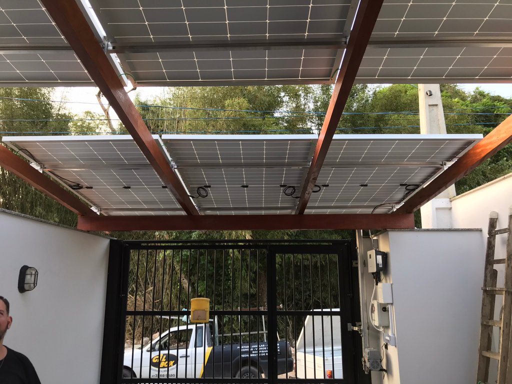 Carport - vista interna