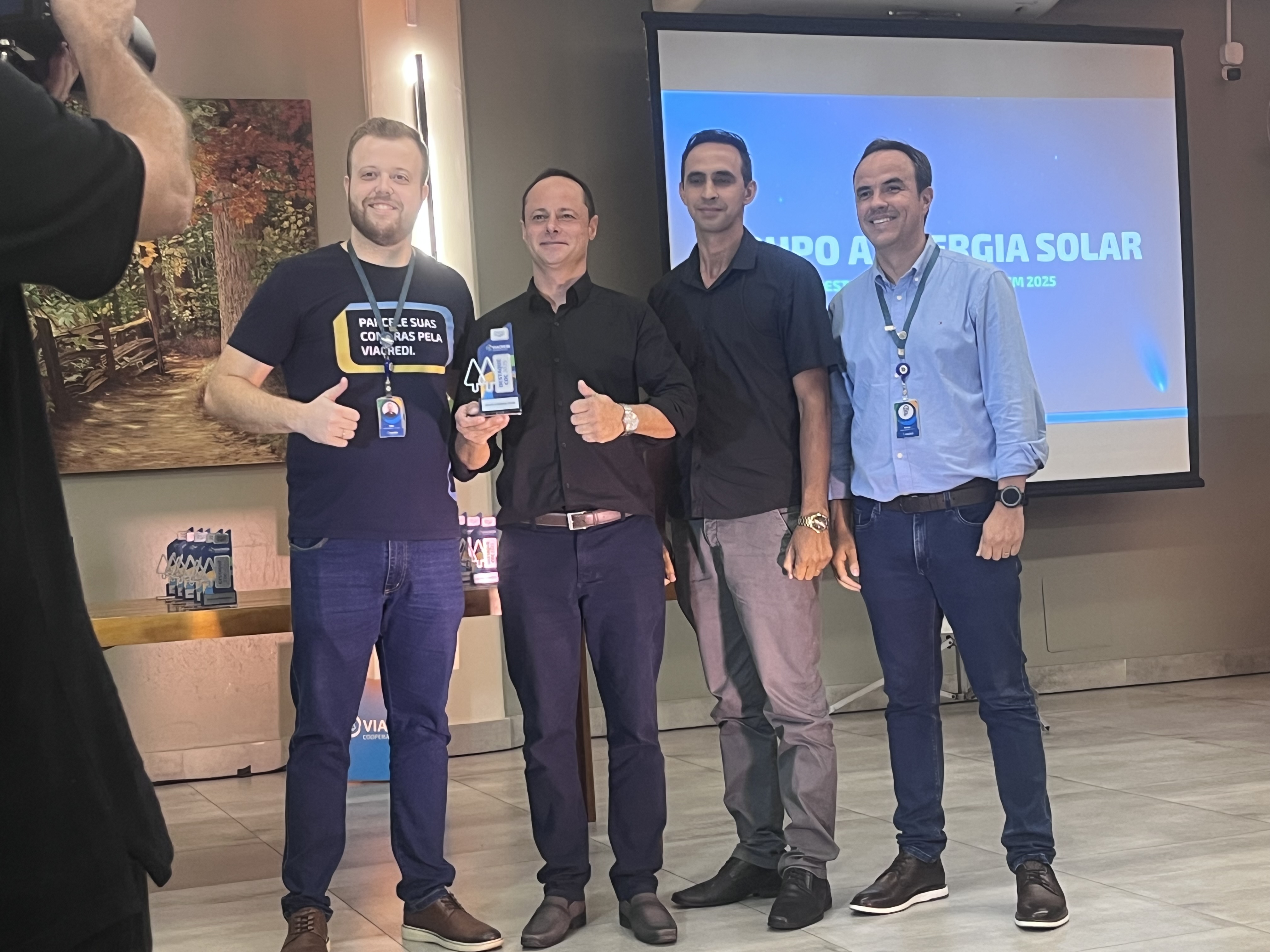 Instalação de painéis solares