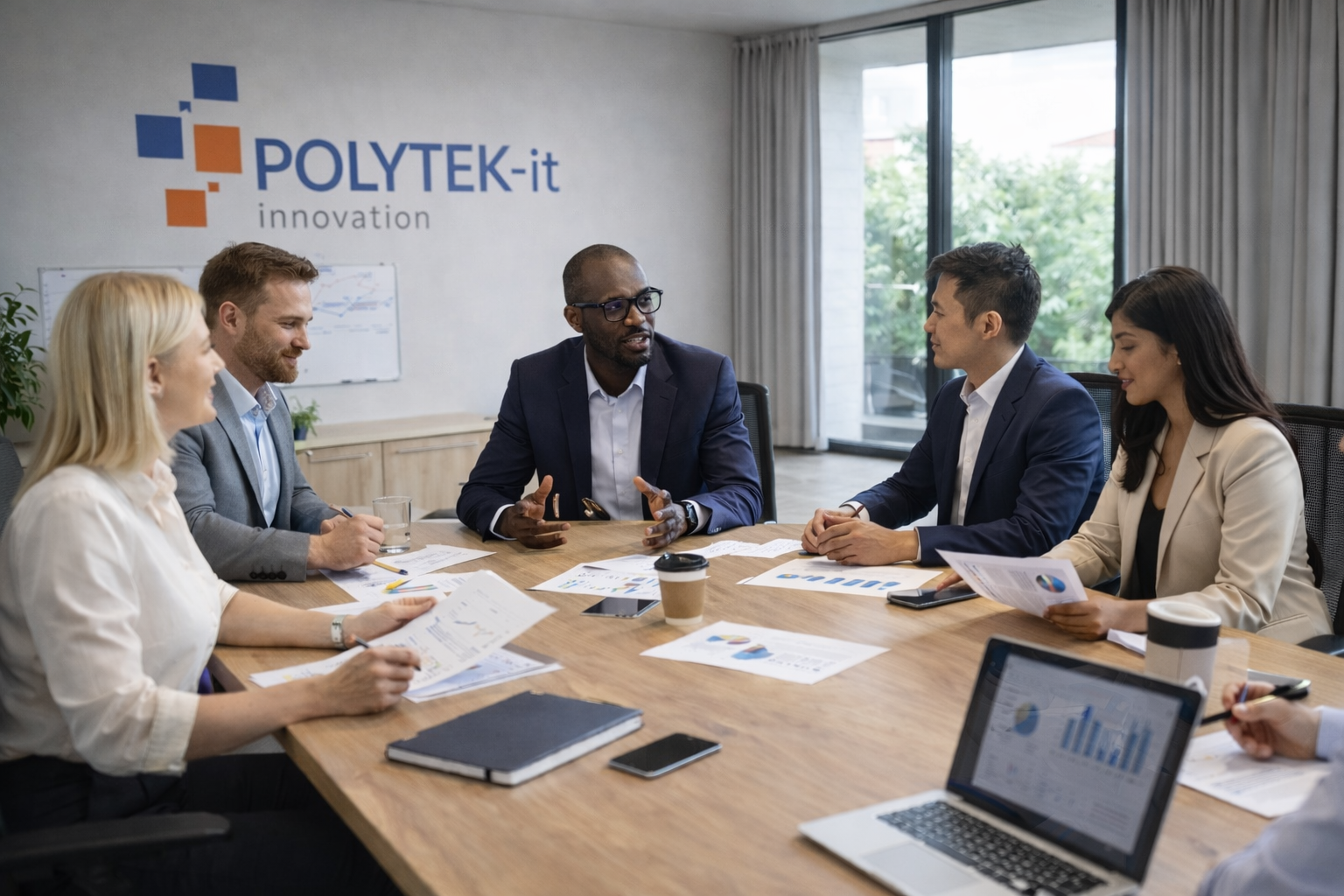 Polytek IT - Réunion d'équipe
