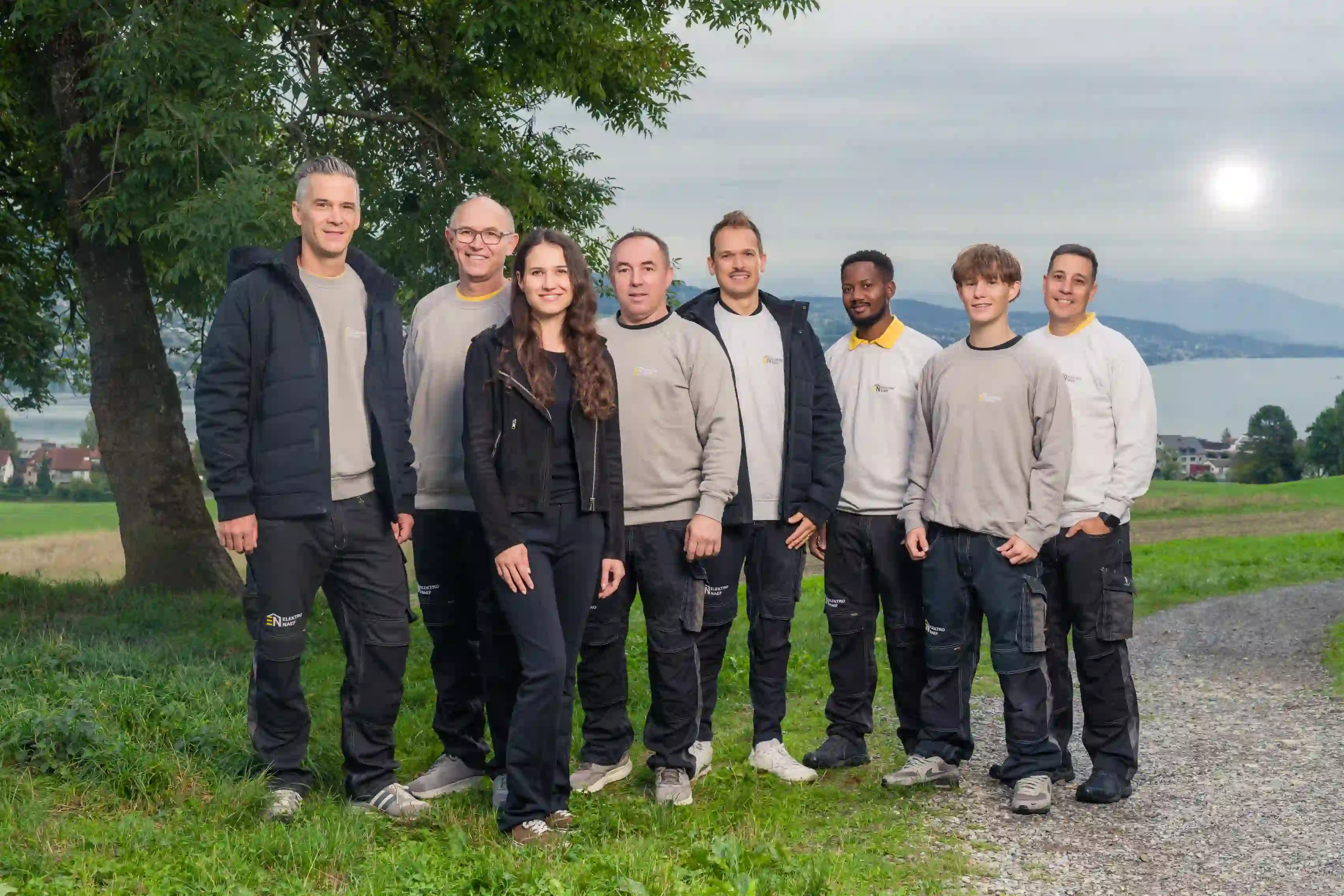 Das Team von Elektro Naef - Ihr verlässlicher Elektriker in Thalwil und Umgebung