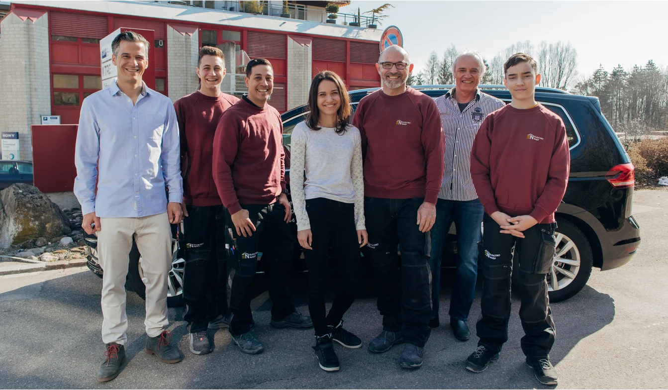 Das erfahrene Team von Elektro Naef - Ihr Elektroinstallateur für Thalwil, Oberrieden und Umgebung