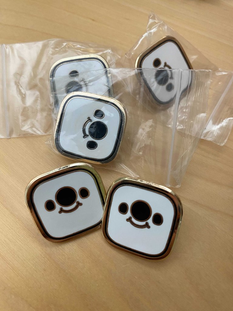 LIVIT enamel pins