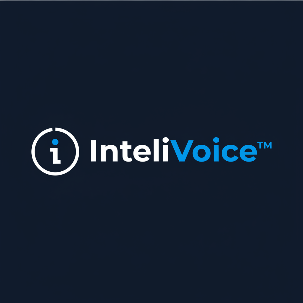 InteliVoice Dark Mode Logo