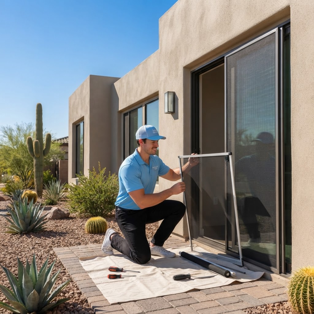 Screen Door Repair in Peoria, AZ: Monsoon-Ready Before the First Storm