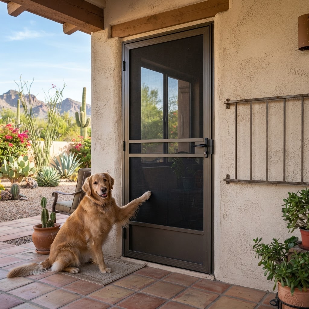 The Complete Guide to Pet-Resistant Screen Doors
