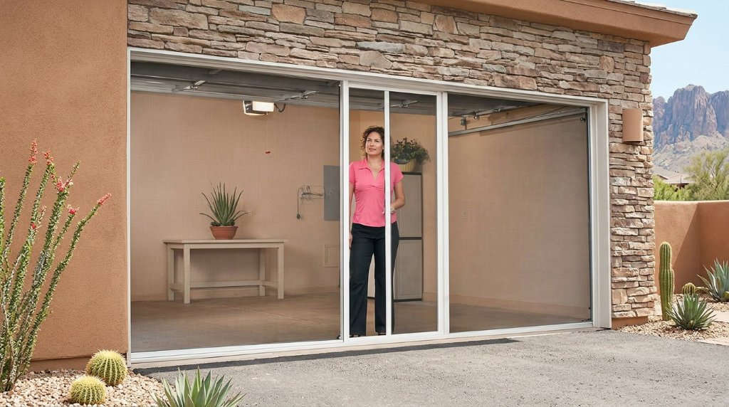 Garage Door Screen