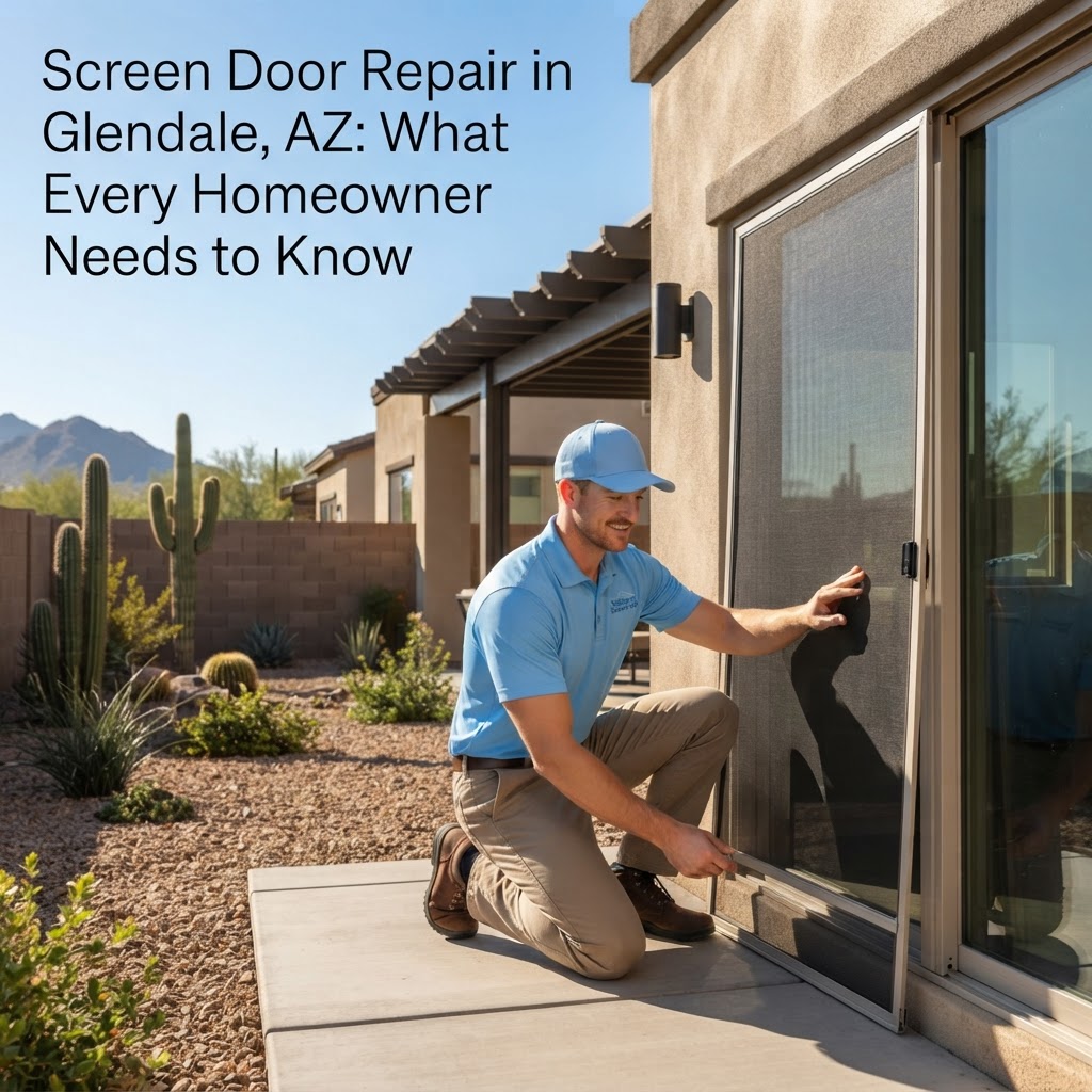 Screen Door Repair in Glendale, AZ: What Every Homeowner Needs to Know