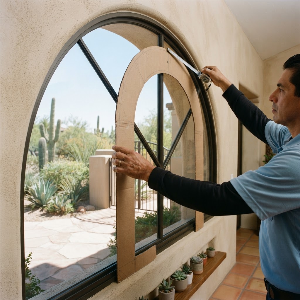 How to Measure Arched and Oversized Window Screens