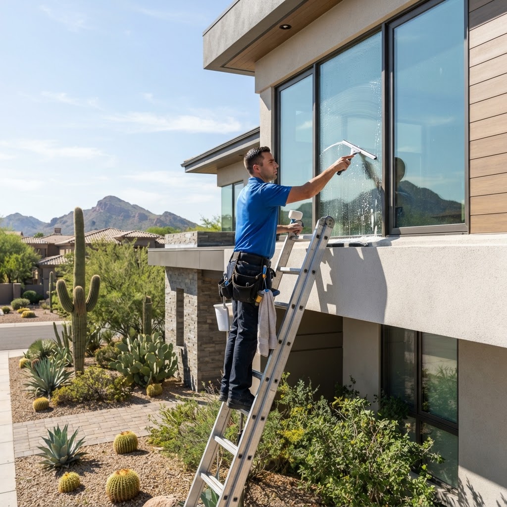 Window Cleaning in Peoria, AZ: Streak-Free Results
