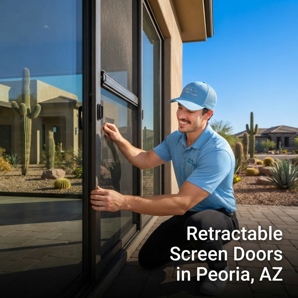 Retractable Screen Doors in Peoria, AZ