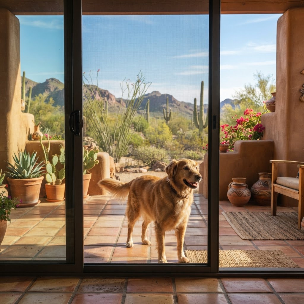 Pet Screens vs. Standard Window Screens: Which Is Right for Your Arizona Home?