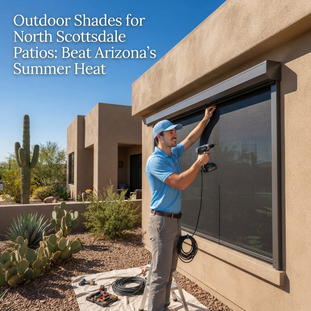 Outdoor Shades for North Scottsdale Patios: Beat Arizona's Summer Heat