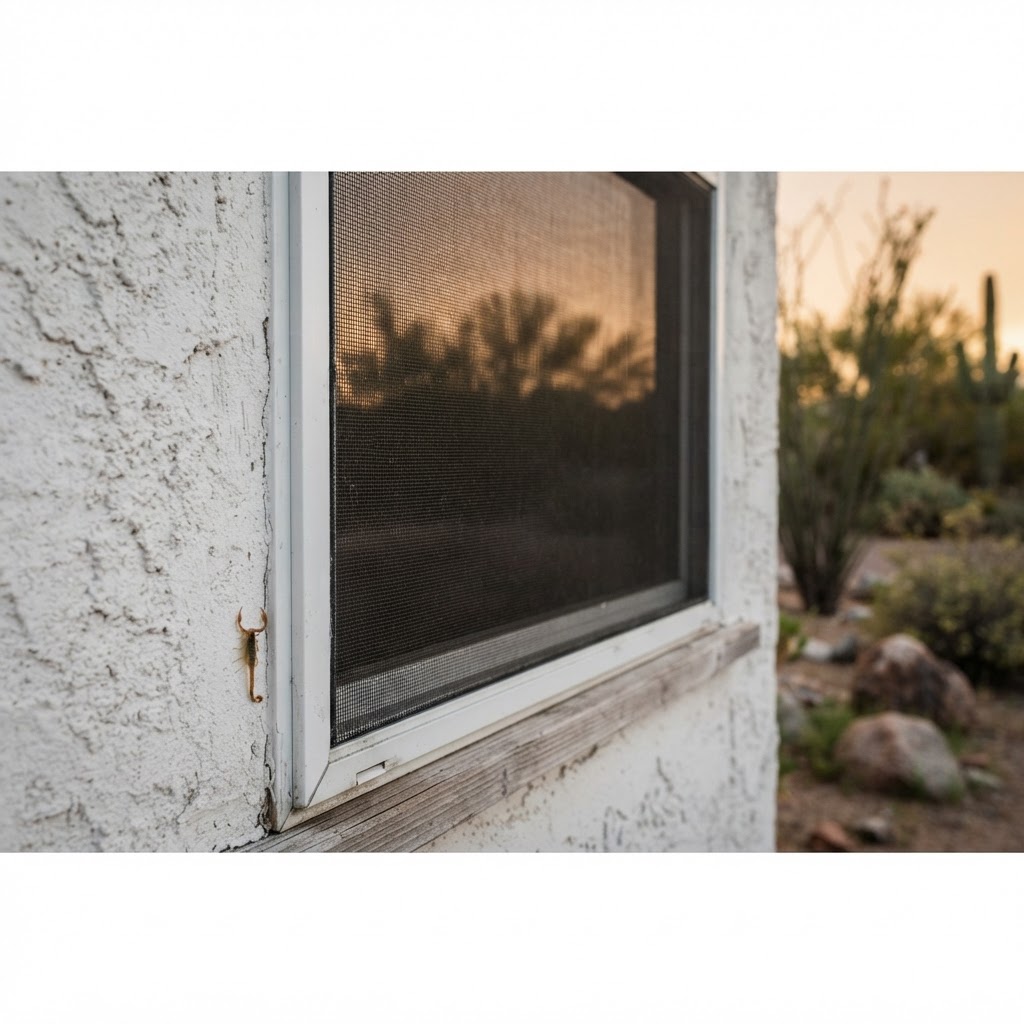 Do Window Screens Keep Scorpions Out? What Phoenix Homeowners Need to Know