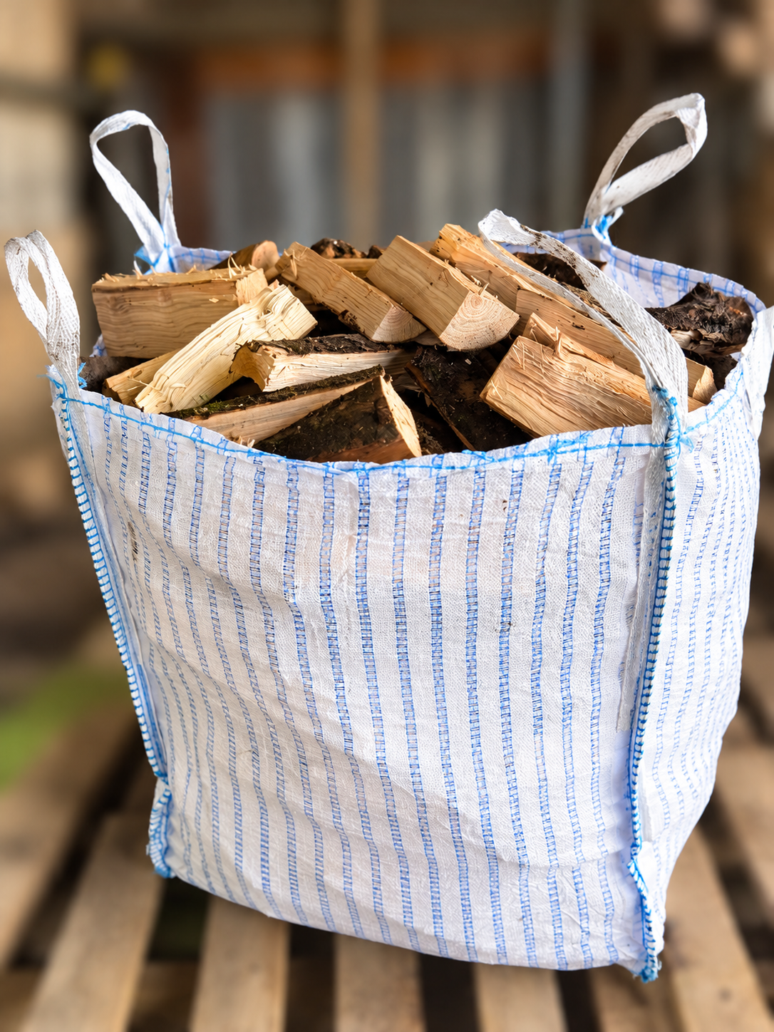 Bulk Bag of Seasoned Logs