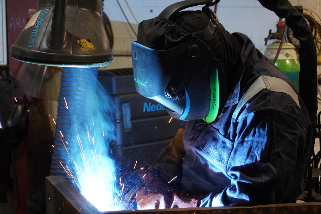 Steel fabrication workshop