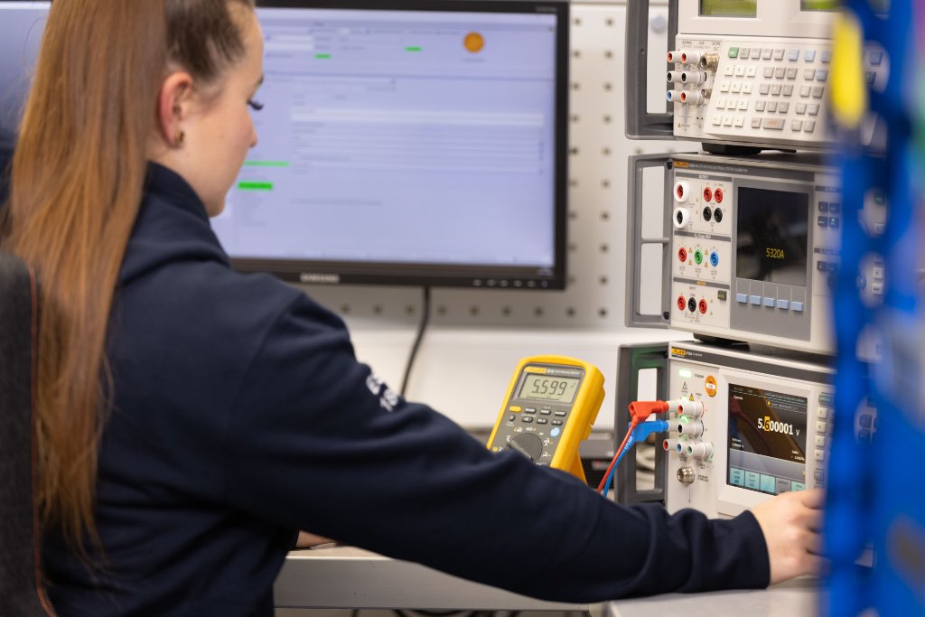 Kalibrierung im Labor bei Perschmann Calibration
