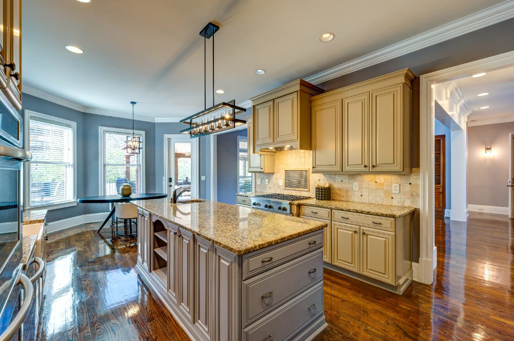 Kitchen — Island View - 1049 Highland Village Trail