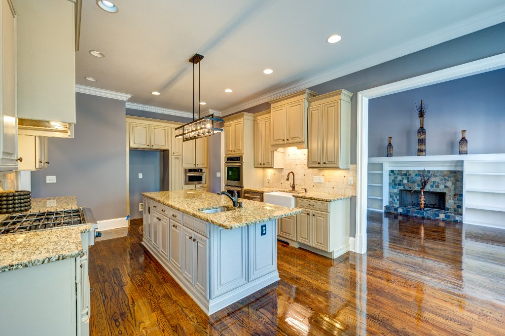 Kitchen — Open to Family Room - 1049 Highland Village Trail