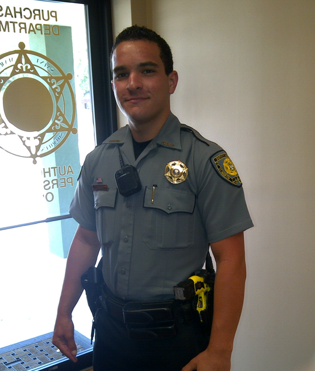 Lee Durio in uniform