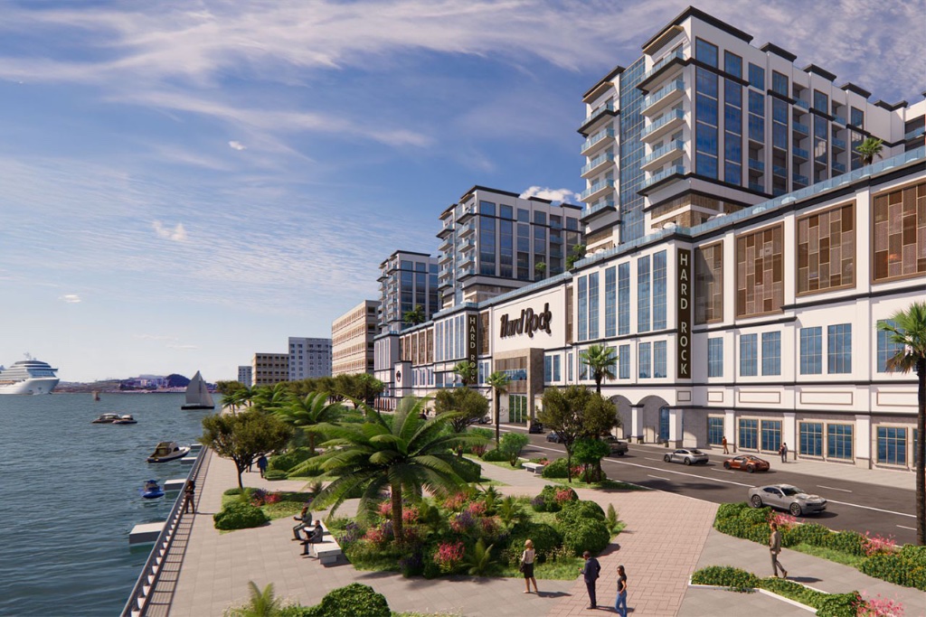 Hard Rock Hotel & Casino — San Juan, Puerto Rico development rendering