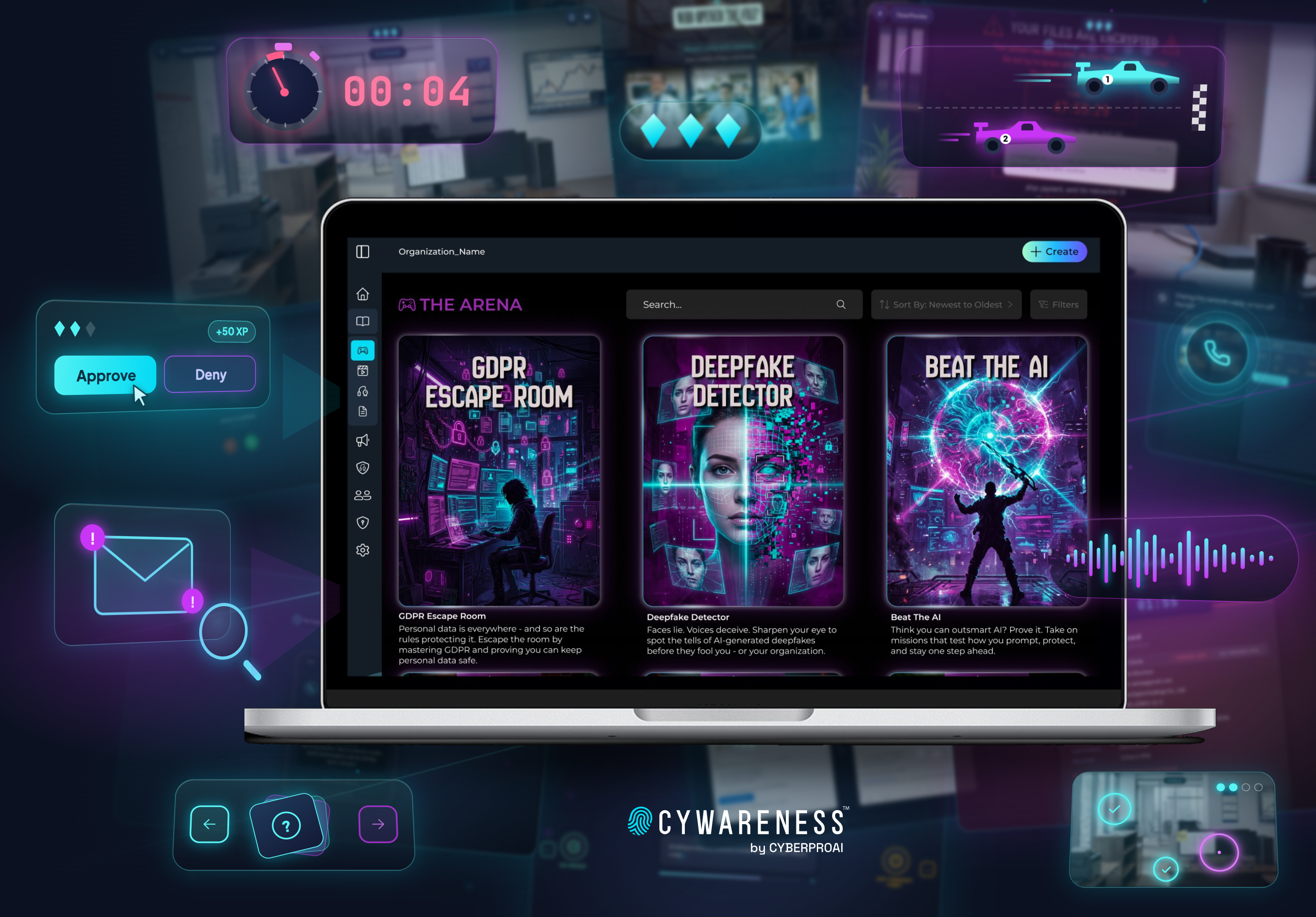 The Cywareness Arena
