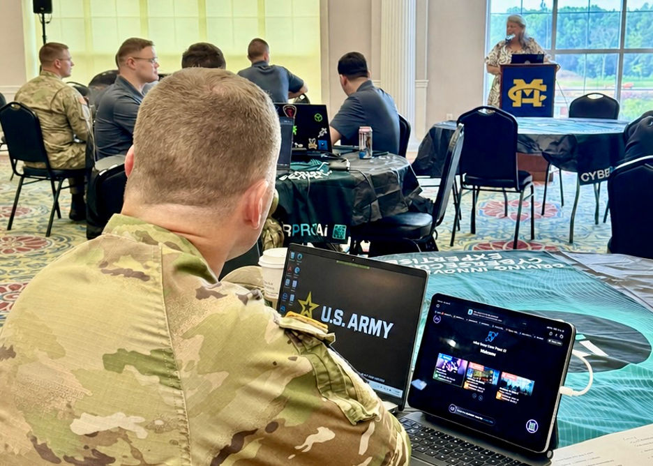 Army, Academia and Enterprise Teams Train Cyber Readiness at Mississippi's National Guard Trident South Event in Jackson, MS, USA