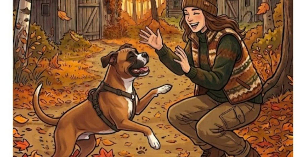 Lek med hunden 1