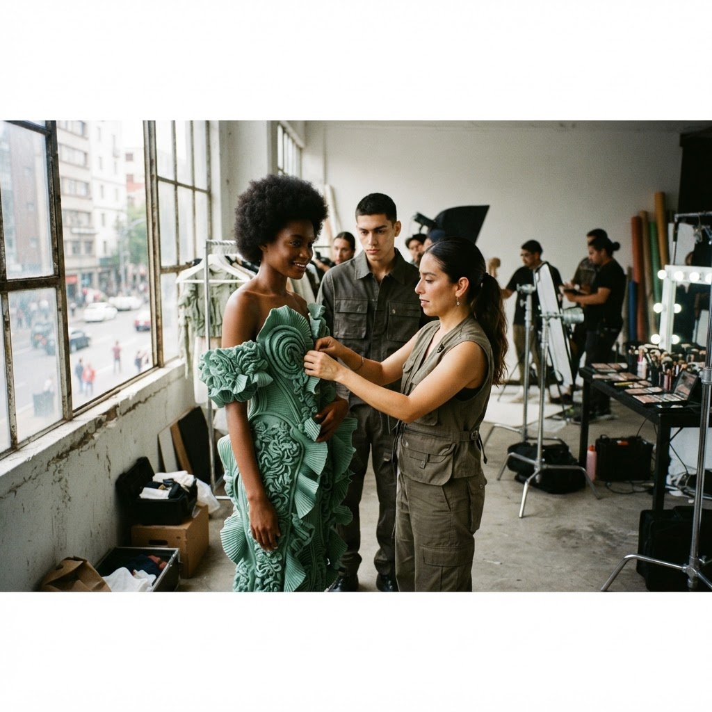 Tendencias de Moda Agosto 2026: Entre el Verde Jade, el Lujo Artesanal y el Modelaje de Nueva Era