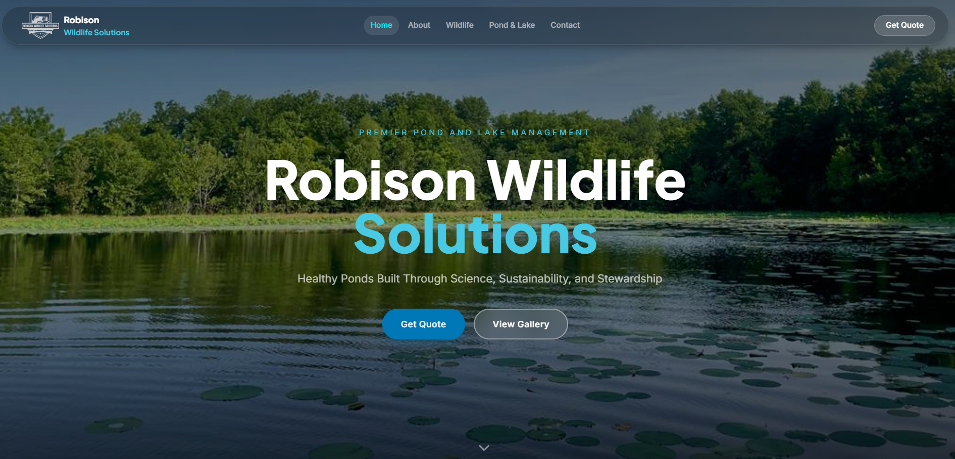 Pond and Lake Management