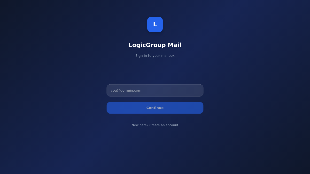 Mail System Templaye template preview