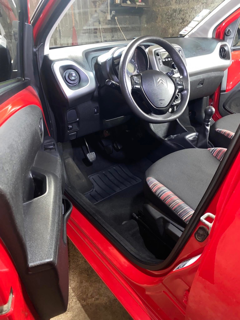 Citroën C1 — intérieur nettoyage — après