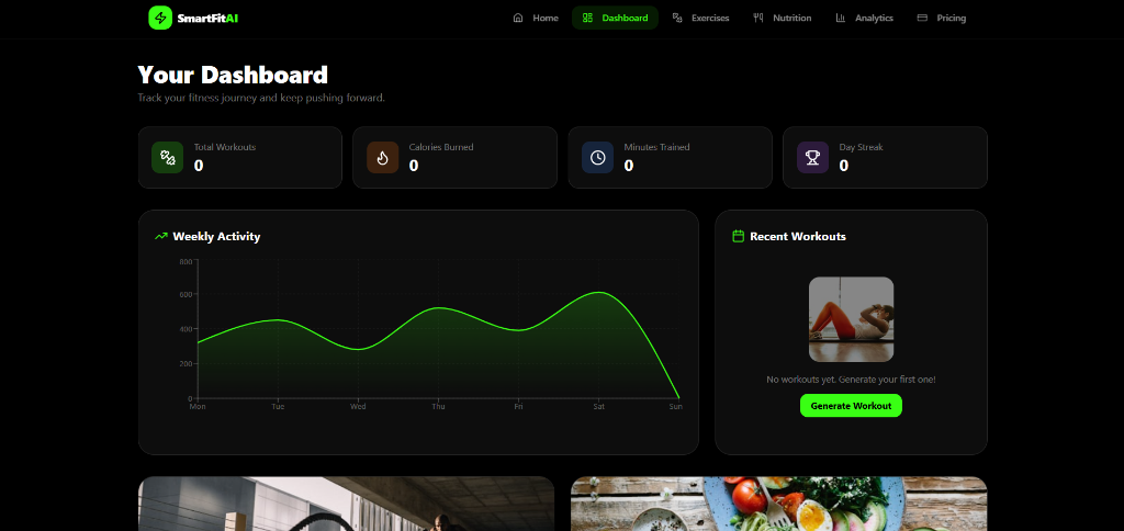 Client Dashboard + Progress Tracking System
