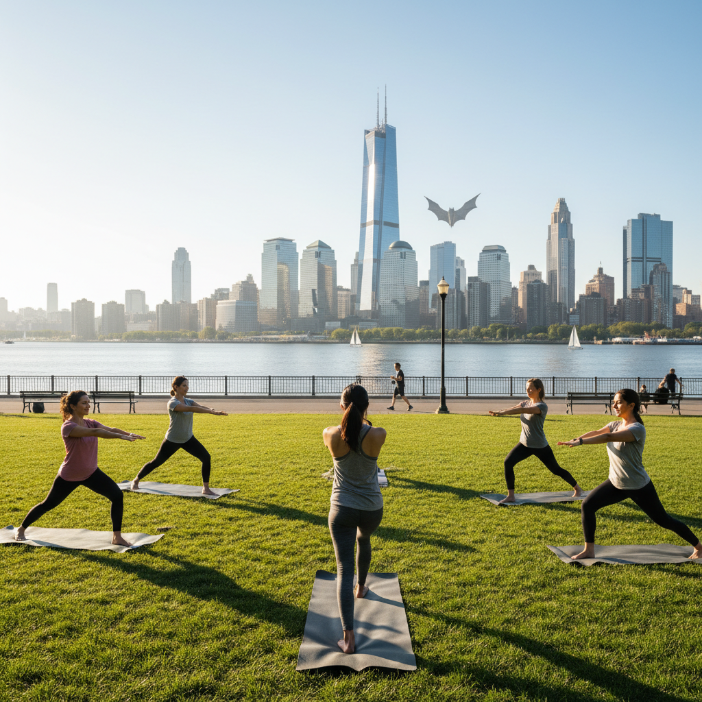 Yoga with Steph Reid at Gotham Park